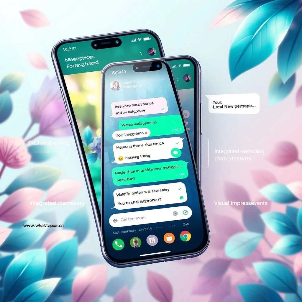 WhatsApp聊天界面美化攻略，whatsapp对话框-WhatsApp
