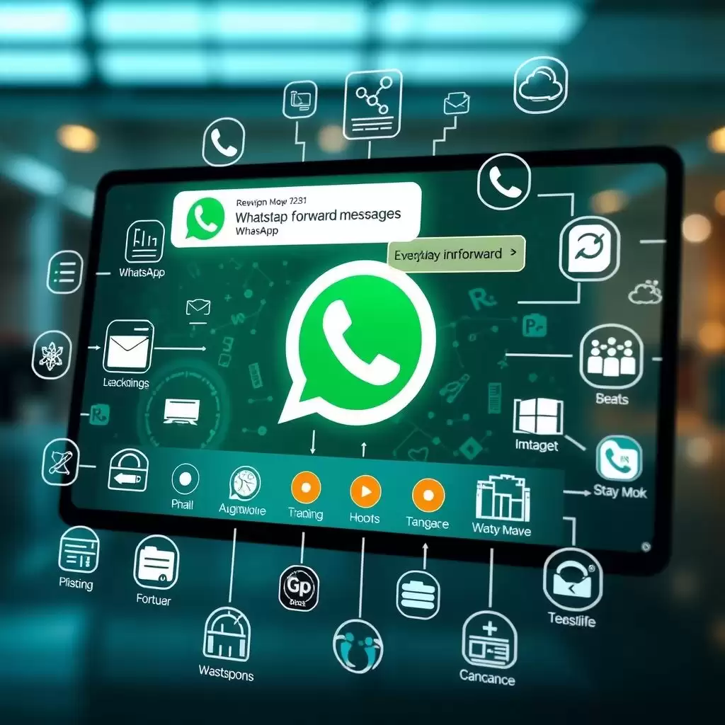 一键转发消息，WhatsApp让信息传递更快捷，whatsapp怎么快速转发-WhatsApp